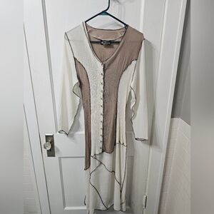 Vintage Wings Dress That Ties In Back. Tag Says Large But Fits Like A Medium.